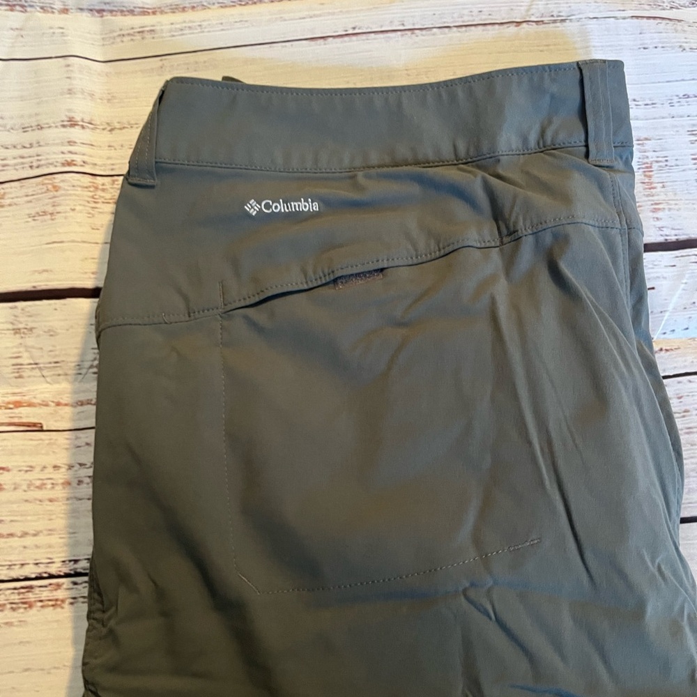 Columbia Omni Shield Convertible Saturday Trail Hike Pants Shorts Gray Size 20W